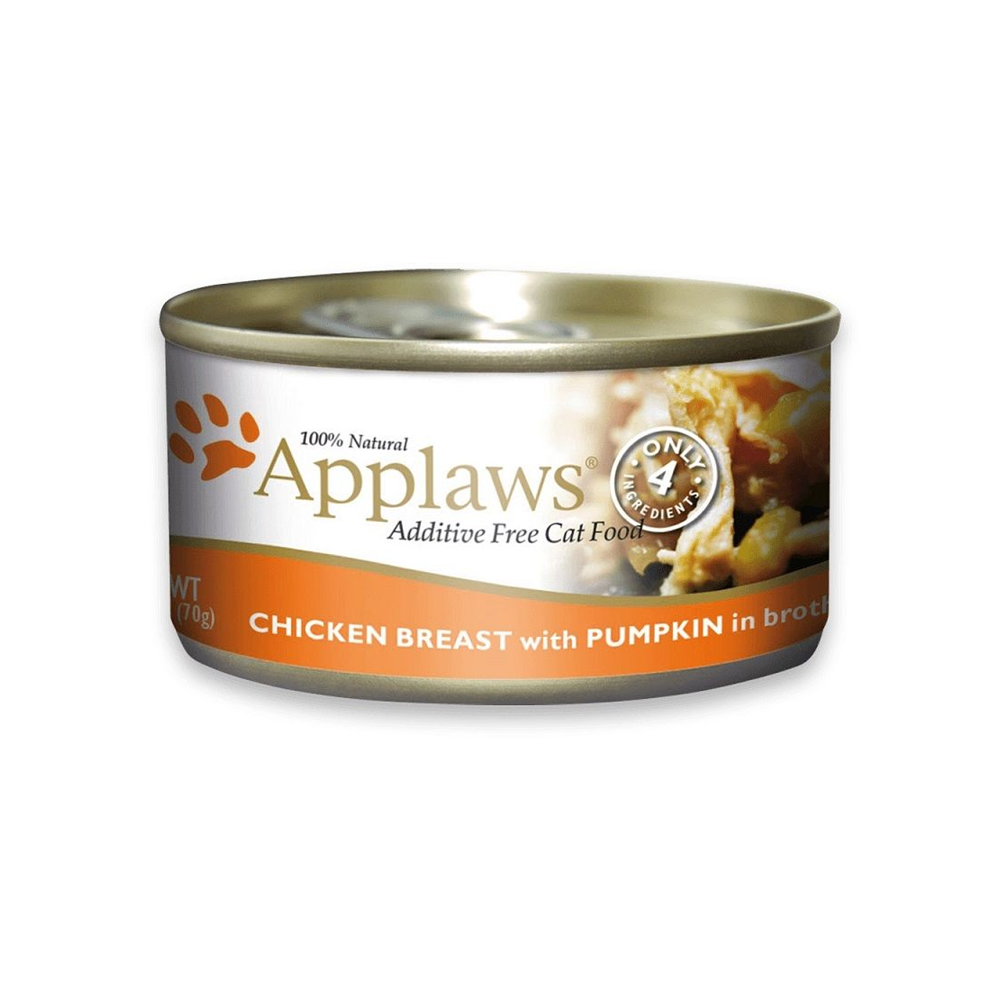 Applaws Cat Chicken Breast with Pumpkin in Broth 70g 