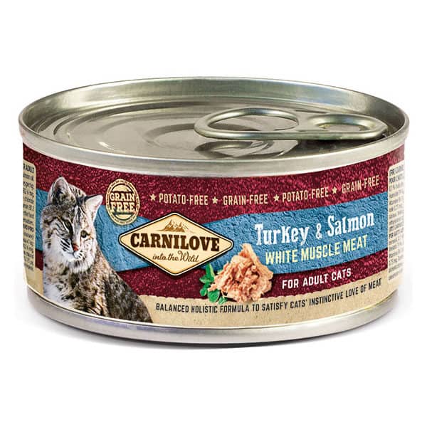 Carnilove Turkey & Salmon for Adult Cats 100g