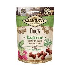 Carnilove Treats Duck with Raspberries with Fresh Meat 50g for Cats