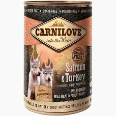 Carnilove Can Salmon & Turkey 400g for Puppies