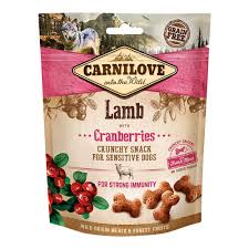 Carnilove Treats Lamb with Cranberries with Fresh Meat for Dogs 200g