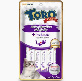 Toro Treats White Meat Tuna with Scallop 15g for Cats