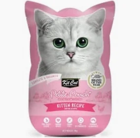 Kitcat Petite Pouch Complete Food Kitten Tuna 70g