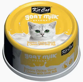 Kit Cat White Meat Tuna Flakes & Cheese with Goat Milk 70g