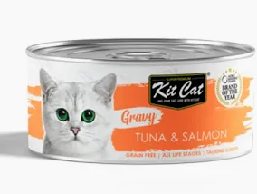 Kit Cat Gravy Tuna & Salmon 70g