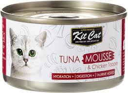 Kit Cat Tuna Mousse & Chicken Toppers 80 g