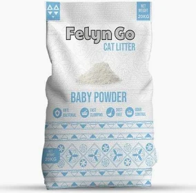 Felyn Go Cat Litter Baby Powder 10L