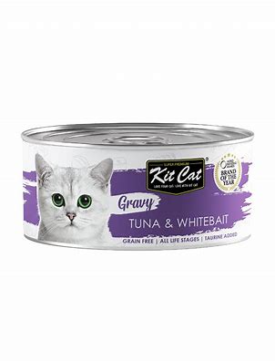 Kit Cat Gravy Tuna & Whitebait 70g