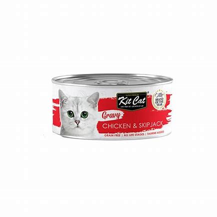 Kit Cat Gravy Chicken & Skipjack 70g