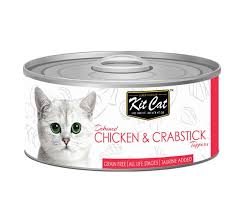 Kit Cat Deboned Chicken & Crabsticks 80g