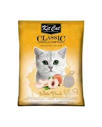 Kit Cat Classic Clump White Peach 10L