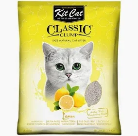 Kit Cat Classic Clump Lemon 10L