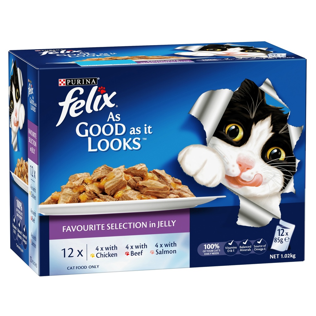 Purina Felix Favourite Selection (12X85g)