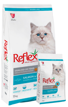 Reflex Sterilized Cat Food Salmon And Rice