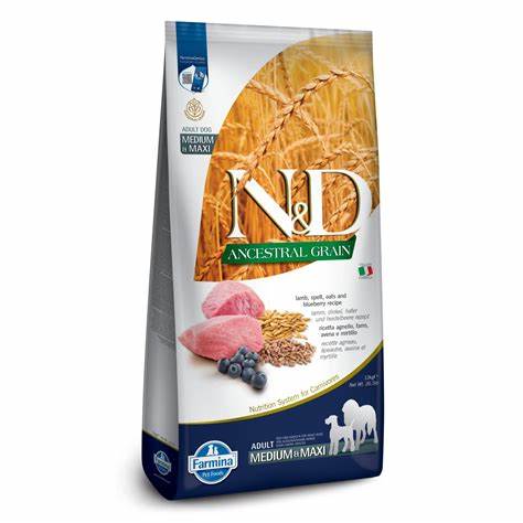 Farmina Dry Food Anc. Lamb & Blueberry Adult 