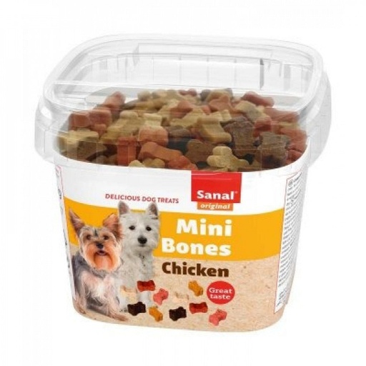 [TR-SAN-04231] Sanal Mini Bones Chicken & Beef 100g