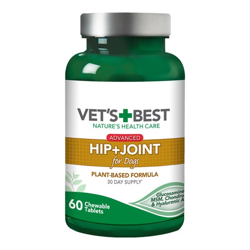 [HE1VB0390] Vet's Best Hip & Joints X60 Tablets for Dogs