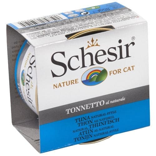 [WF-SCH-05407] Schesir Cat Tuna Natural Style Cooking Water Can 85g