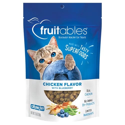 [TR1FRU0009] Fruitables Cat Trts Chicken/Blueberry 70g