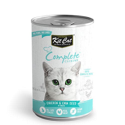 [FO1KC0135] Kit Cat Complete Cuisine Chicken & Chia Seed 150g