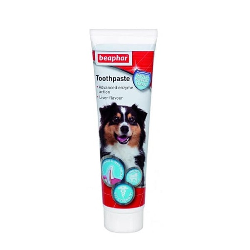 [HE1BEA0097] Beaphar Toothpaste Liver Taste for Dogs & Cats 100