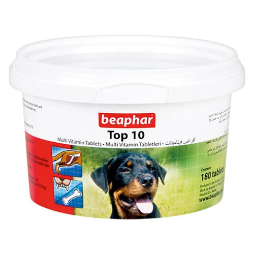 [HE1BEA0099] Beaphar Top 10 Dog 180 Tablets