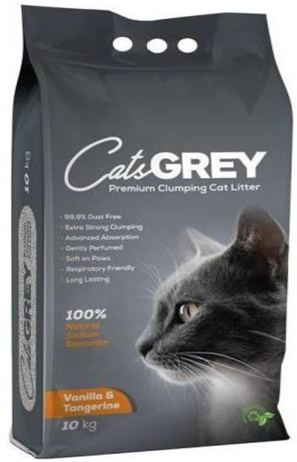 [BL-CG-00071] Catsgrey Premium Clumping Vanilla and Tangerine Scented 10 Kg