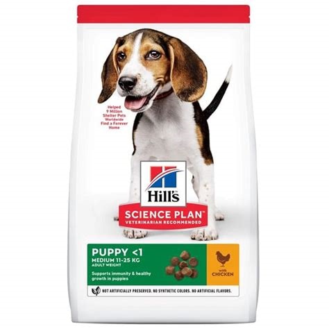 Hill's science plan medium puppy food with chicken