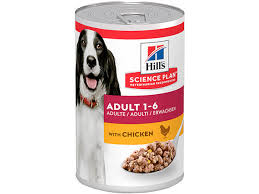 [WF-HILL-04966] Hill's science plan adult dog wet food with chicken 370g