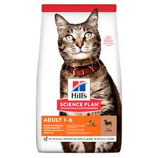 Hill’s Science Plan Adult cat food with lamb