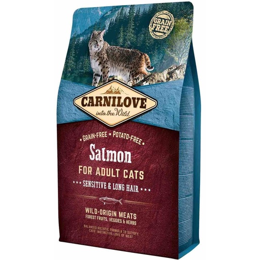 Carnilove Salmon Adult Cats - Sensitive & Long Hair