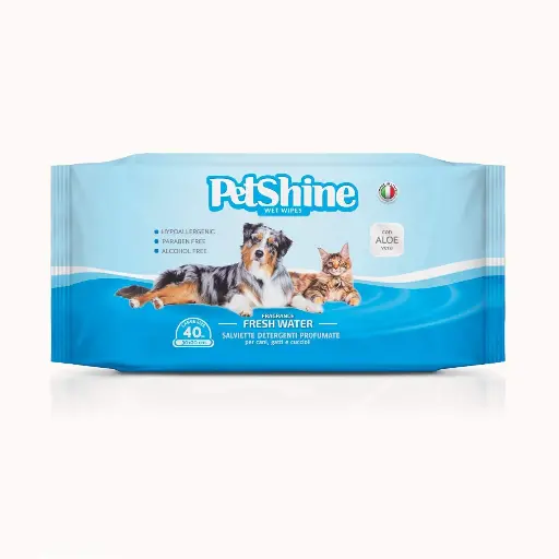 [HE1PS0340] Pet Shine Wet Wipes