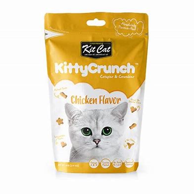 [FO1KC0657] Kit Cat Kitty Crunch Chicken Flavor 60g