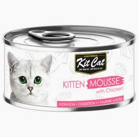 [FO1KC0633] Kit Cat Kitten Mousse with Chicken 80 g