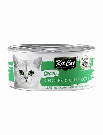 [FO1KC0696] Kit Cat Gravy Chicken & Quail Egg 70g