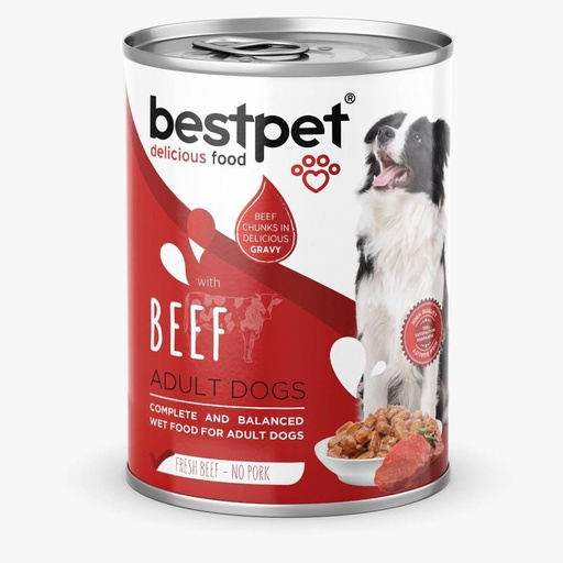 [FWF-BP-05726] Bestpet Adult Dogs Beef 400g