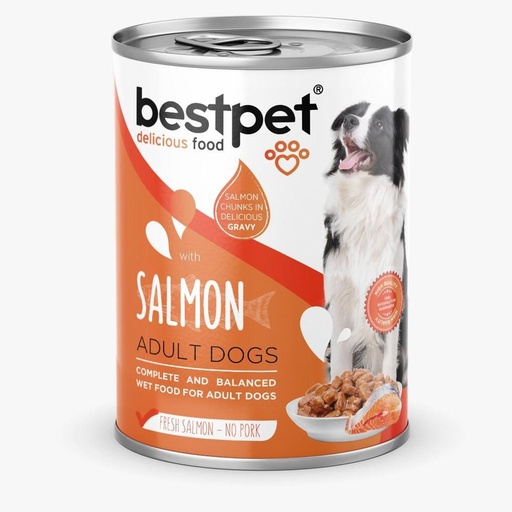 [FWF-BP-05729] Bestpet Adult Dogs Salmon 400g