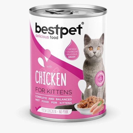 [FWF-BP-05738] Bestpet Kittens Chicken 400g